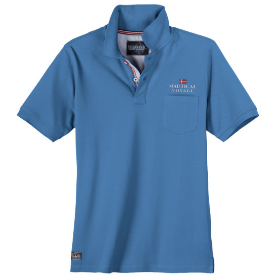 Βαμβακερό King Size Polo Pique 