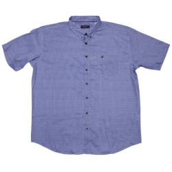 Πουκάμισο ελαστικό κοντομάνικο σχεδιαστό - Danube
