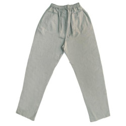 Λινό σαλβάρι με λάστιχο στην μέση - ΛΑΔΙ