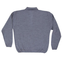 Polo πλεκτή μονόχρωμη - ΓΚΡΙ ΜΕΛΑΝΖΕ ΑΝ/ΤΟ