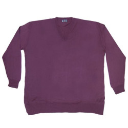 Πλεκτή μπλούζα βε μονόχρωμη - ΜΠΟΡΝΤΩ