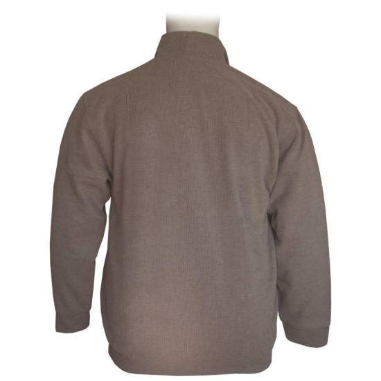 Ζακέτα wool feel με συνθετική επένδυση - Beige