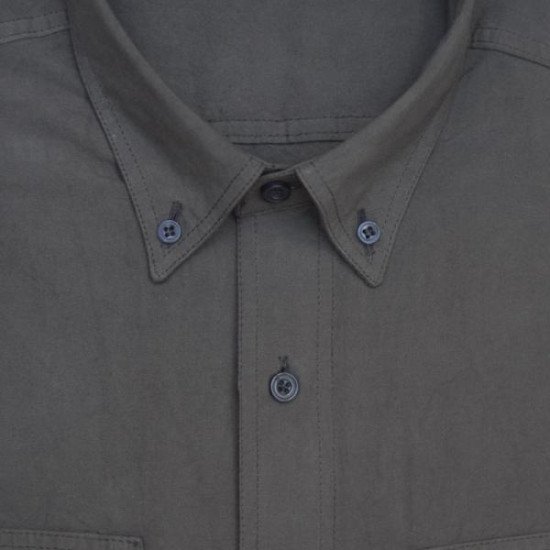 Πουκάμισο τύπου Cargo μακρυμάνικο βαμβακερό - ΧΑΚΙ