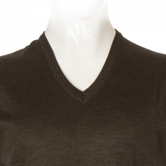 Καζάκα μάλλινη με βε - Coffee Brown