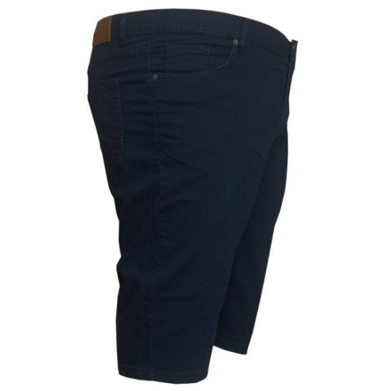 Ελαστική denim βερμούδα 3/4 by LTG - BLUE BLACK