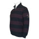 Zipper Polo wool feel 