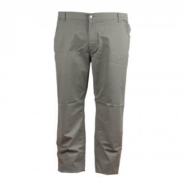 Καλοκαιρινό ελαστικό πεντάτσεπο παντελόνι μεσαίου καβάλου "Gunwale"by L.T.G - Glacier grey