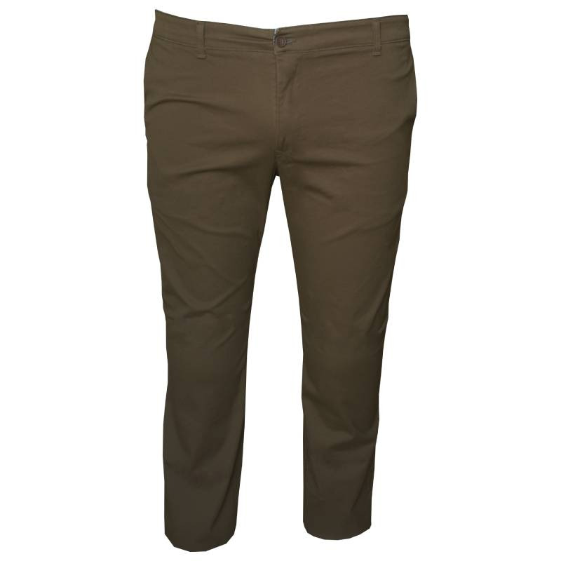 Ελαστικό demi saison chino παντελόνι "Premium Formal Sail",της L.T.G - Olive Haze