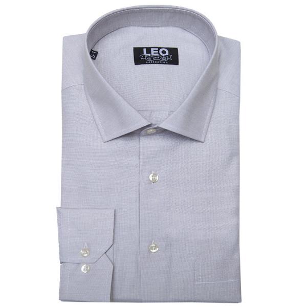 Πουκάμισο Fil-a-Fil μονόχρωμο γαλλικής ραφής & ελληνικής κατασκευής της Leo Collection - ΜΠΕΖ
