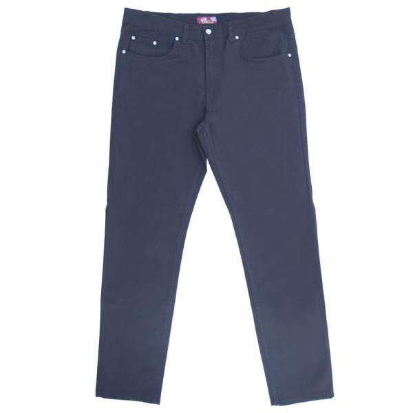 Ελαστικό καπαρτινέ πεντάτσεπο παντελόνι "Spectrum"by L.T.G - Coal Black