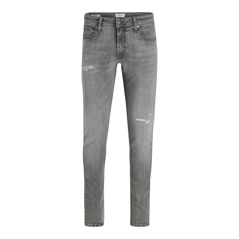 Jean ελαστικο low rise skinny με φθορές, "Liam" by Jack & Jones - Ash Grey