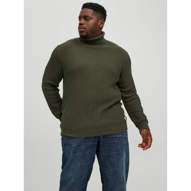 Jack & Jones Blucarlos, πλεκτό ζιβάγκο - Forest Night