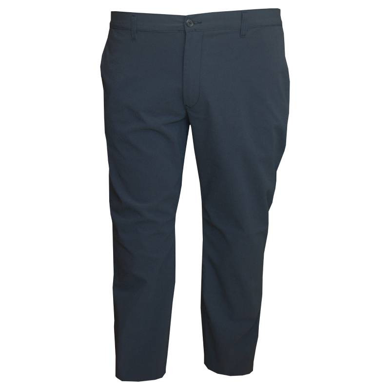Καλοκαιρινό ελαστικό chino παντελόνι μεσαίου καβάλου by L.T.G - Dark Blue