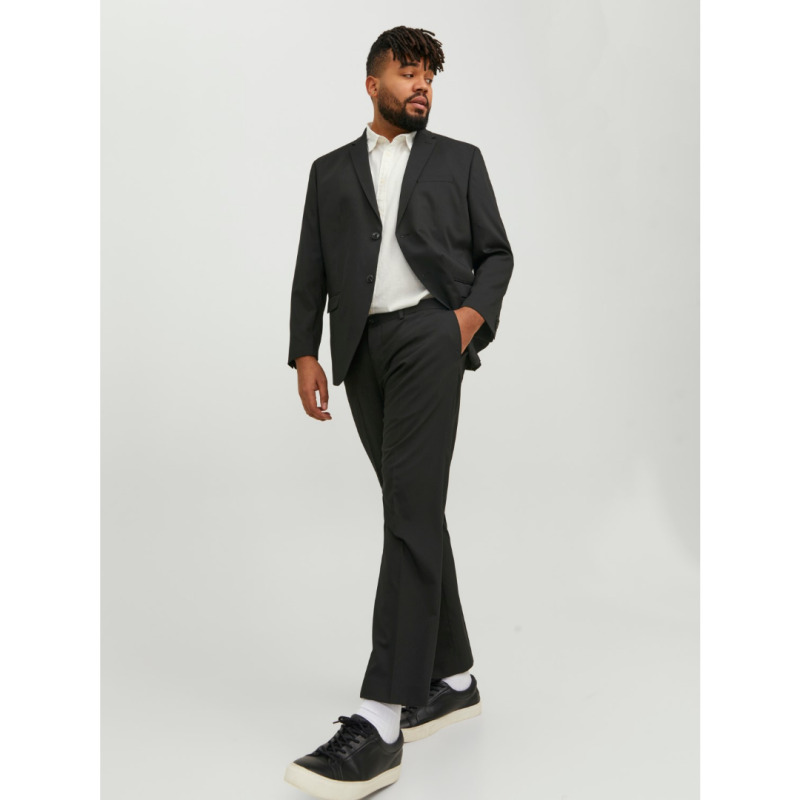 Πολιτικό ελαστικό παντελόνι "Franco Trouser" της Jack & Jones - Black