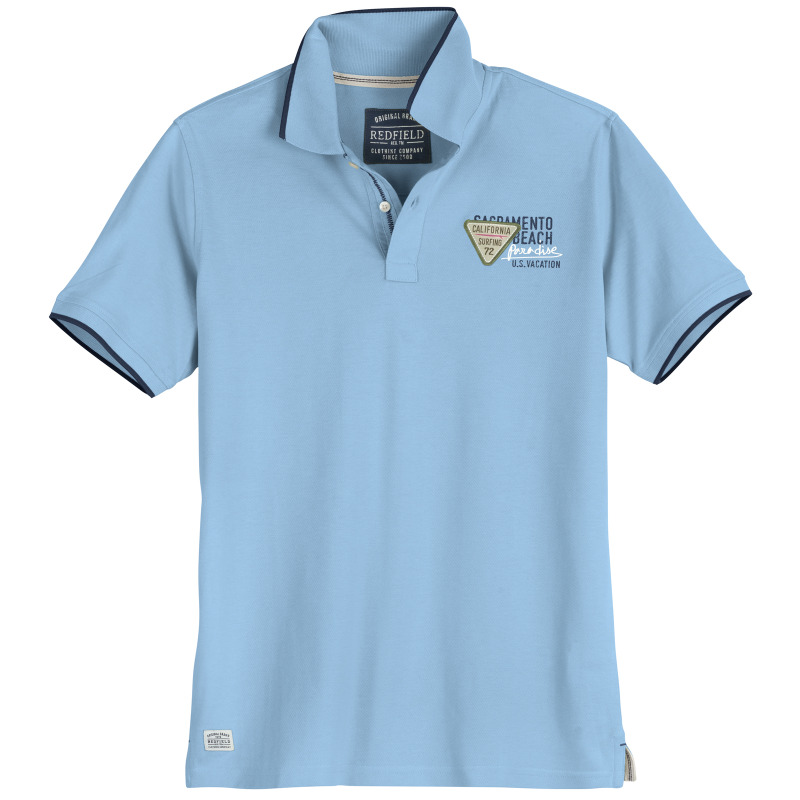 Βαμβακερό King Size Polo Pique 