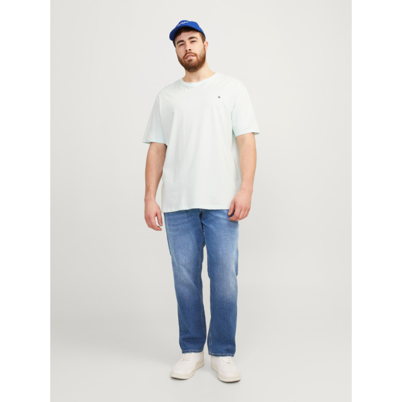Jean ελαστικό μεσαίου καβάλου plus fit,"Glenn Original MF 71" by Jack & Jones - Faded Denim