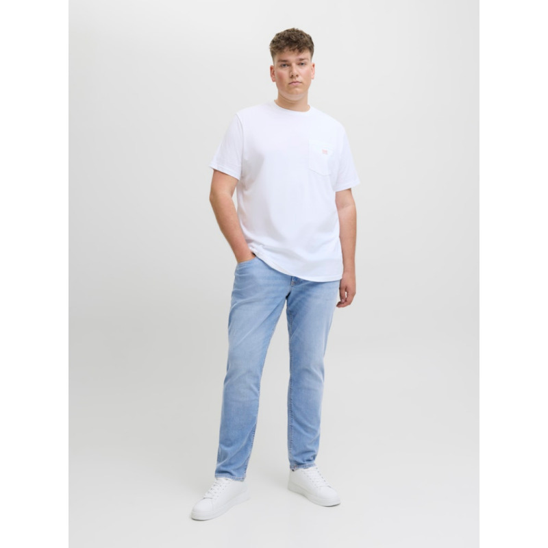 Jean ελαστικό μεσαίου καβάλου plus fit,"Glenn Original SQ 330" by Jack & Jones - Denim