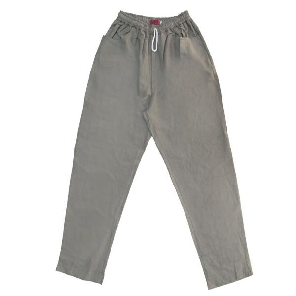 Λινό σαλβάρι με λάστιχο στην μέση - ΛΑΔΙ