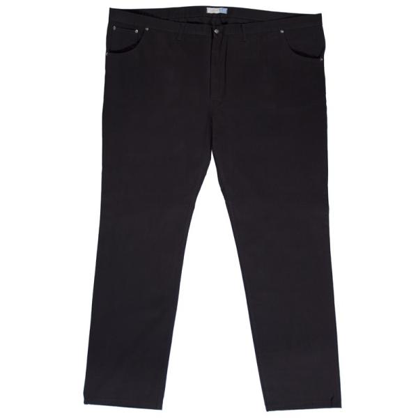 Καπαρτινέ χειμερινό σταθερό παντελόνι - ΜΑΥΡΟ