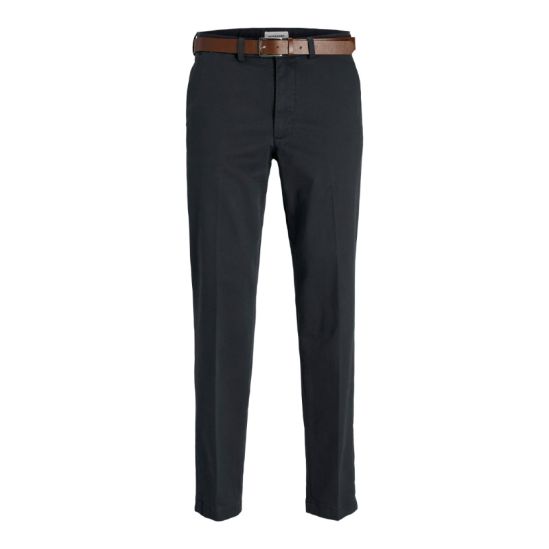 Ελαστικό demi saison chino παντελόνι,"Stollie Franco Belt" by Jack & Jones - ΜΠΛΕ