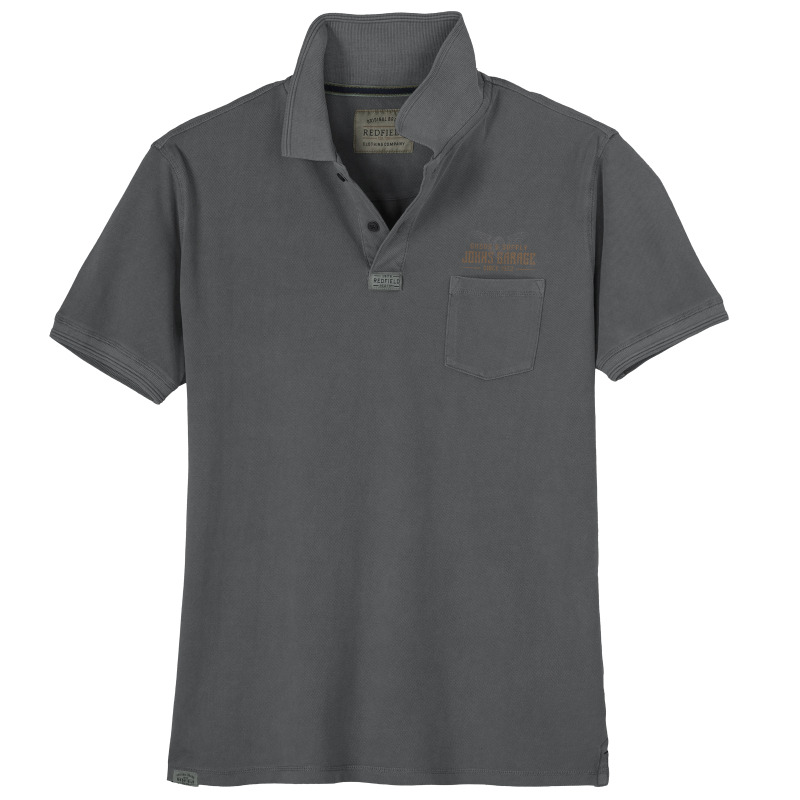 Stone Washed Polo pique 