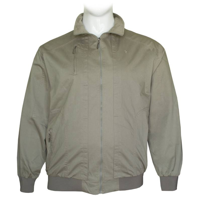 Ανοιξιάτικο βαμβακερό καπαρτινέ μπουφάν - Beige