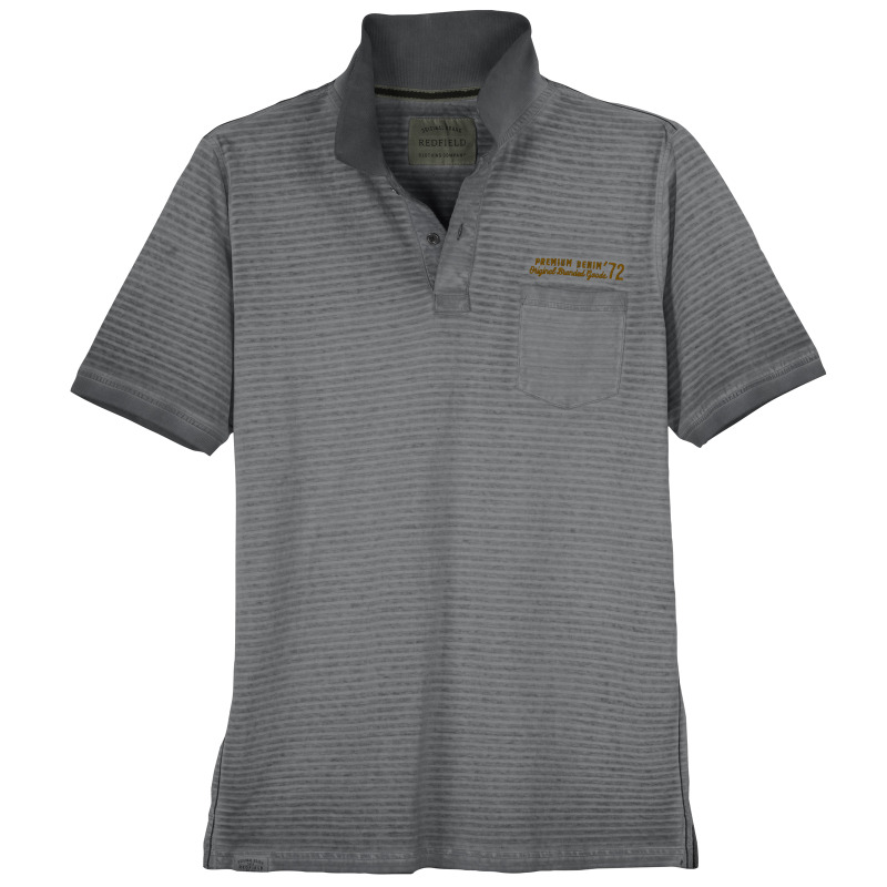 King Size Stone Washed Jersey Polo 