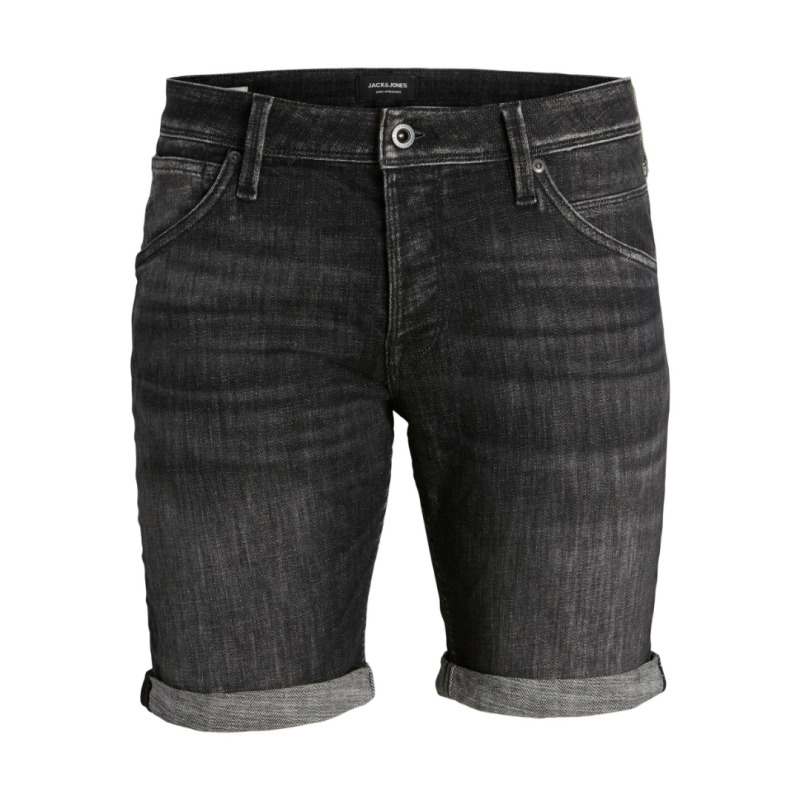 Ελαστική denim βερμούδα "Rick Fox Shorts" της Jack & Jones - Black