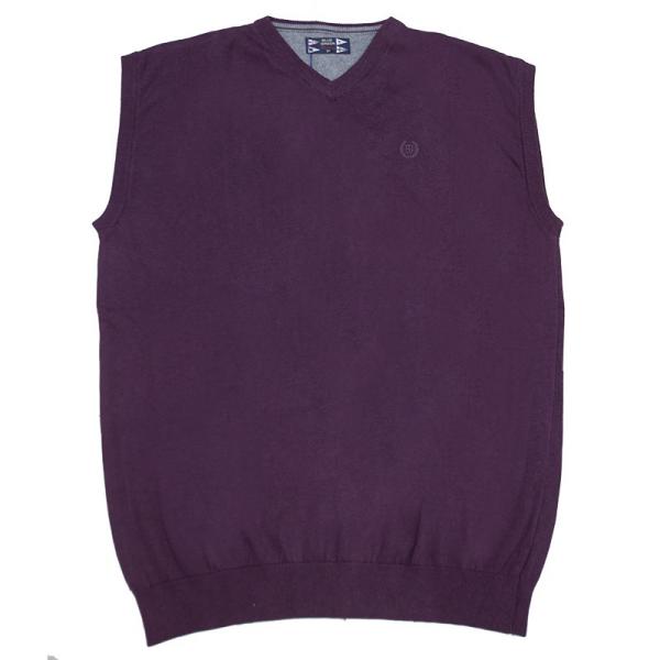 Βαμβακερή πλεκτή καζάκα - Dark Violet