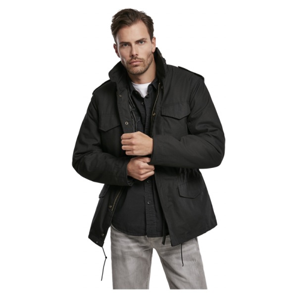 Military Jacket M65 by Brandit - Coal Black