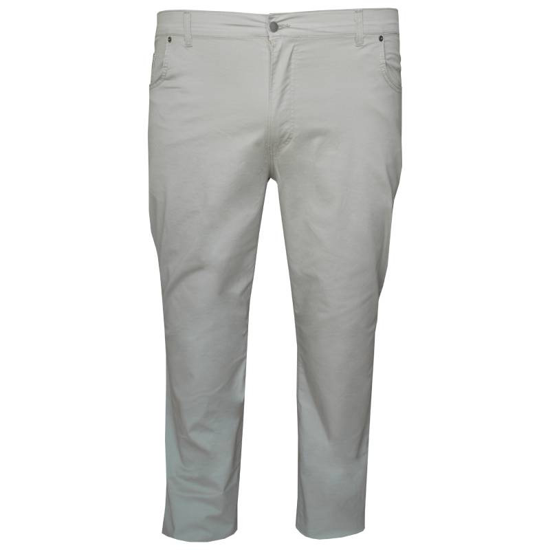 Καλοκαιρινό ελαστικό πεντάτσεπο παντελόνι μεσαίου καβάλου "Light Breeze",της L.T.G - Greige