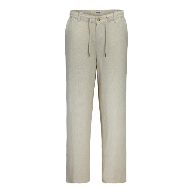 Λινή παντελόνα "Karl Mykonos",της Jack&Jones - Vetiver