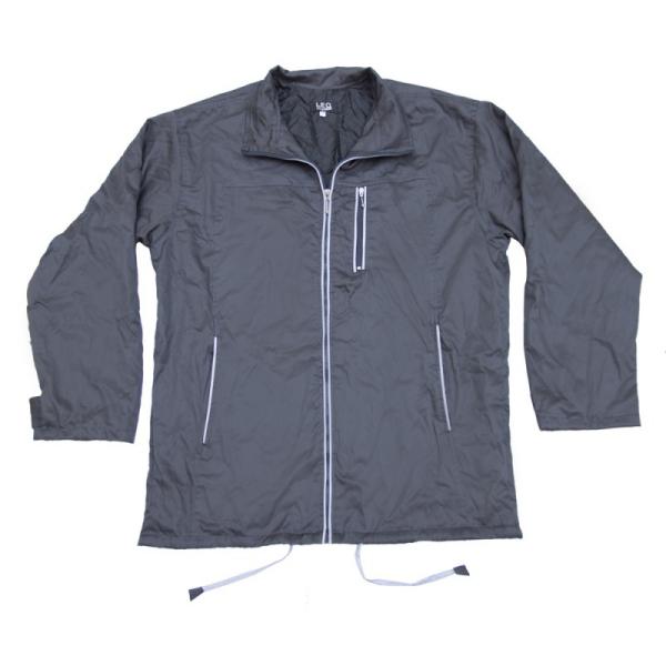 Ανοιξιάτικο καπαρτινέ μπουφάν - ΑΝΘΡΑΚΙ