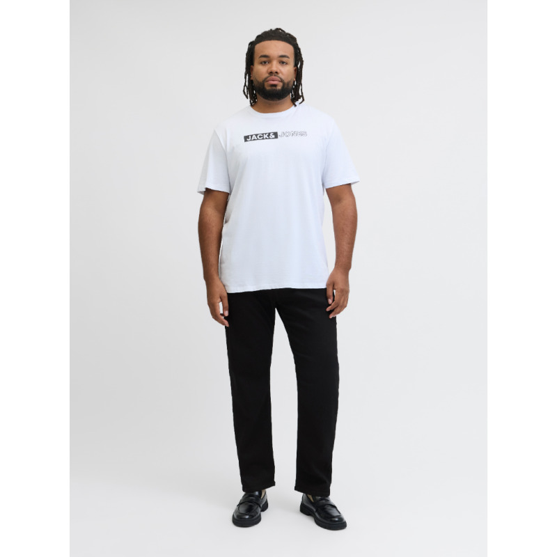 Jean ελαστικό μεσαίου καβάλου plus fit, "Glenn Slim Original SBD 816" by Jack & Jones - Black