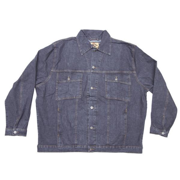 Jacket "Jamming Good" από ελαστικό μαύρο τζιν ύφασμα με εξώγαζες λεπτομέρειες - OFF BLACK