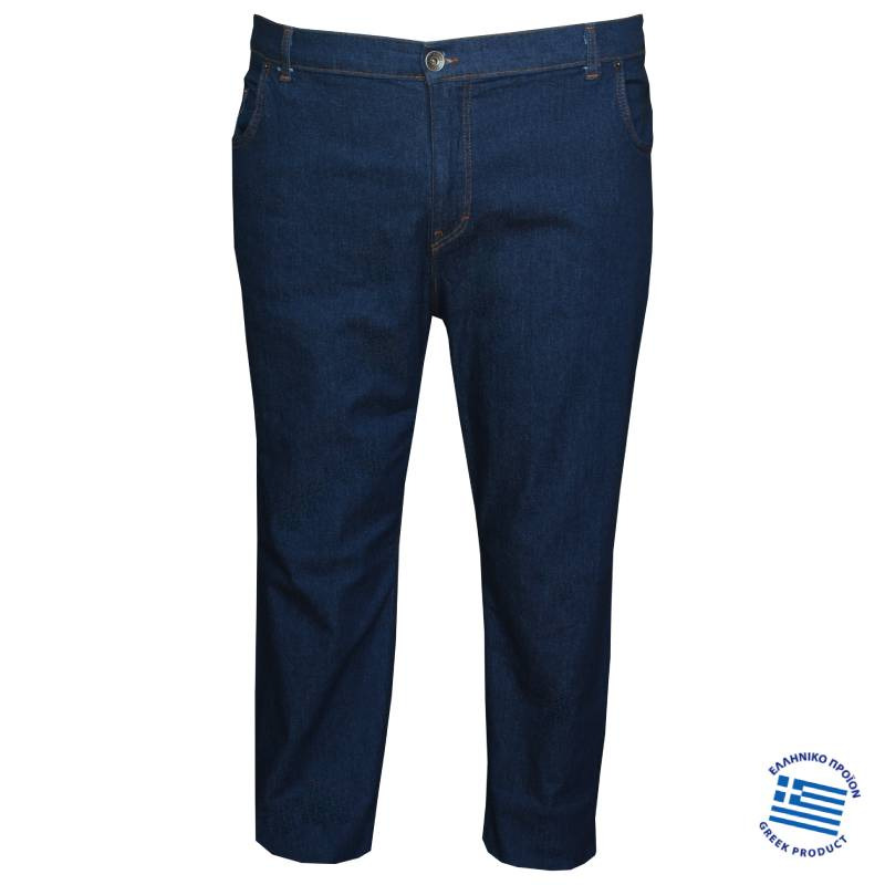 Jean ελαστικό μεσαίου καβάλου "Eurus King Size",της LTG - Dark Blue
