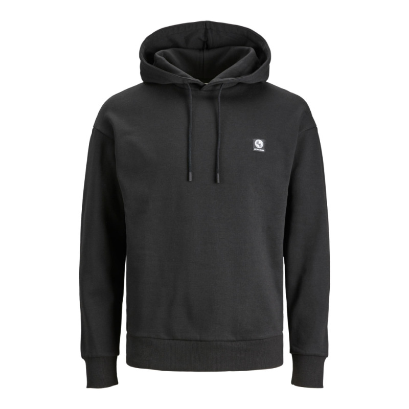 Hoodie φούτερ "Counseen" με μεταξοτυπία στην πλάτη by Jack & Jones - Black