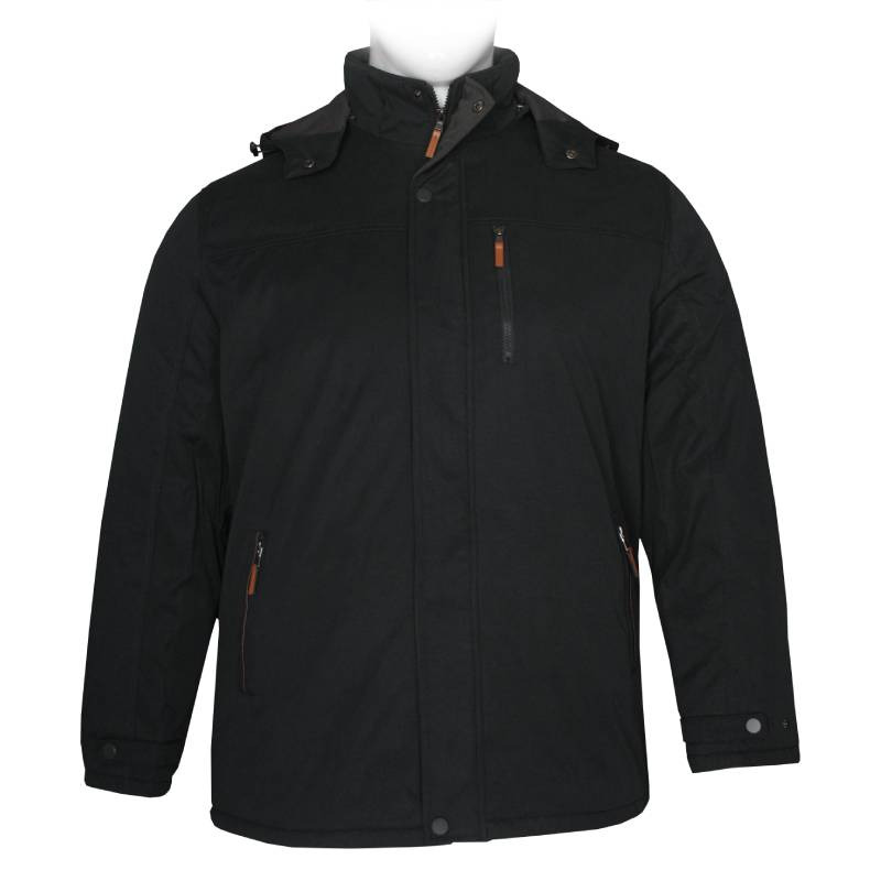 Jacket "Formal Flat"της North Star,με αποσπώμενη κουκούλα - Black
