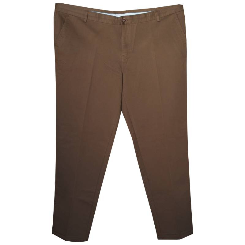 Ελαστικό chino παντελόνι "Ezra",by N.Y. Tailors - Camel