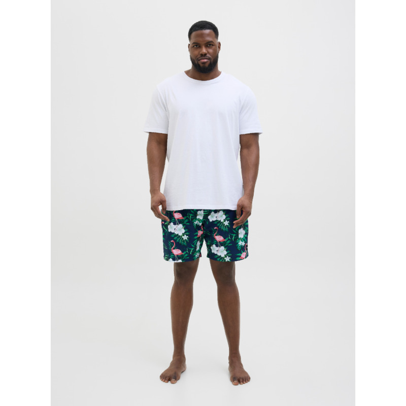 Ελαστική βερμούδα μαγιό "Maui Swim Novelty",της Jack & Jones - Navy Blazer