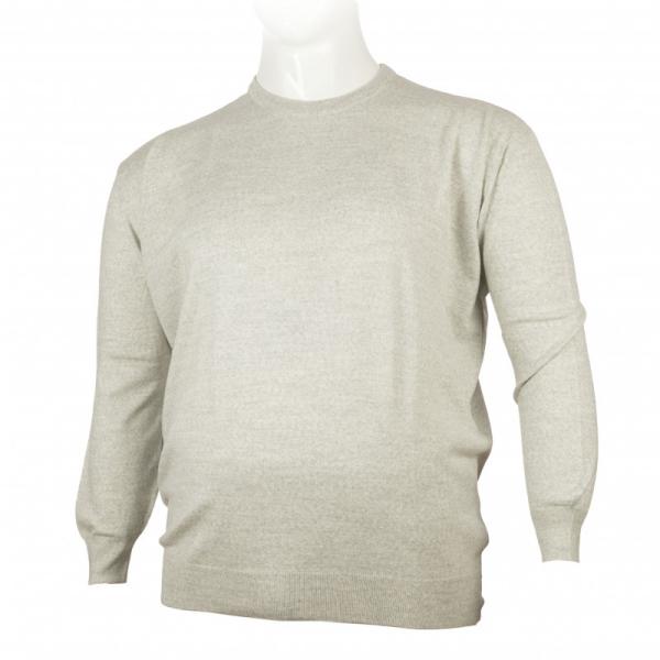 Πλεκτη μπλουζα μονοχρωμη με λαιμοκοψη - ΠΑΓΟΣ