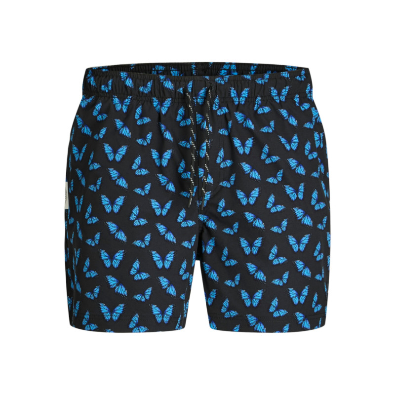 Ελαστική βερμούδα μαγιό "Maui Swim Novelty",της Jack & Jones - Black