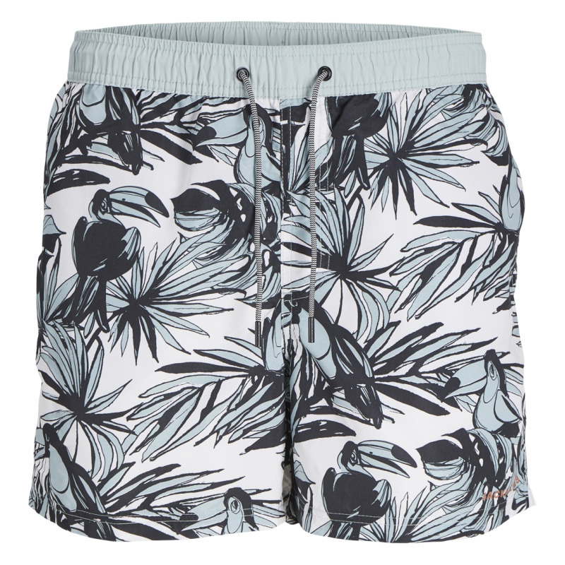 Βερμούδα μαγιό "Fiji Swim Plain" της Jack & Jones - Grey Mist
