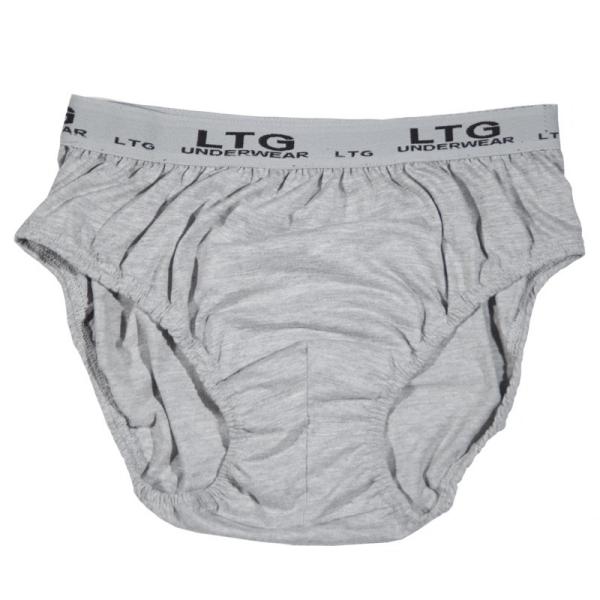 Σλιπ βαμβακερά τριών τεμαχίων - ΓΚΡΙ ΑΡΖΑΝ