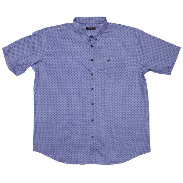 Πουκάμισο ελαστικό κοντομάνικο σχεδιαστό - Danube